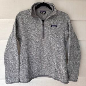 Patagonia Better Sweater 1/4-Zip Fleece Gray